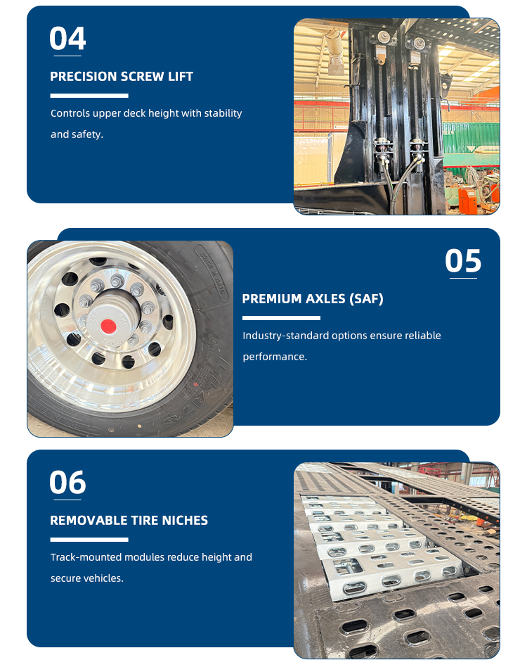 Полуприцеп-цистерна LUYI на 8 автомобилей 10