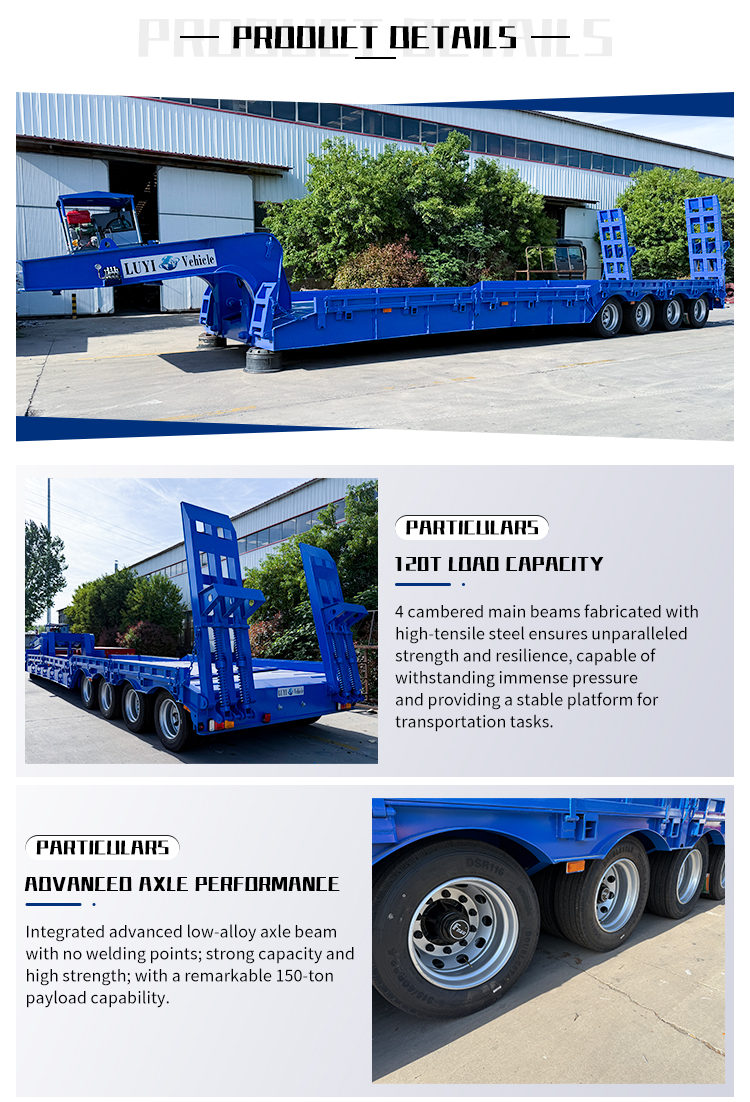 15.3m Semi de alta duración de servicio pesado extra largo | Luyi 10