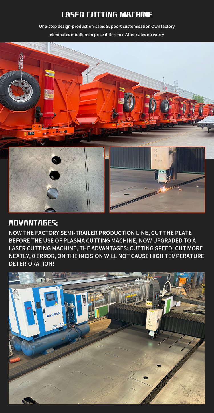 4 eje 60T semifautero hidráulico trasero dupo | Luyi 12