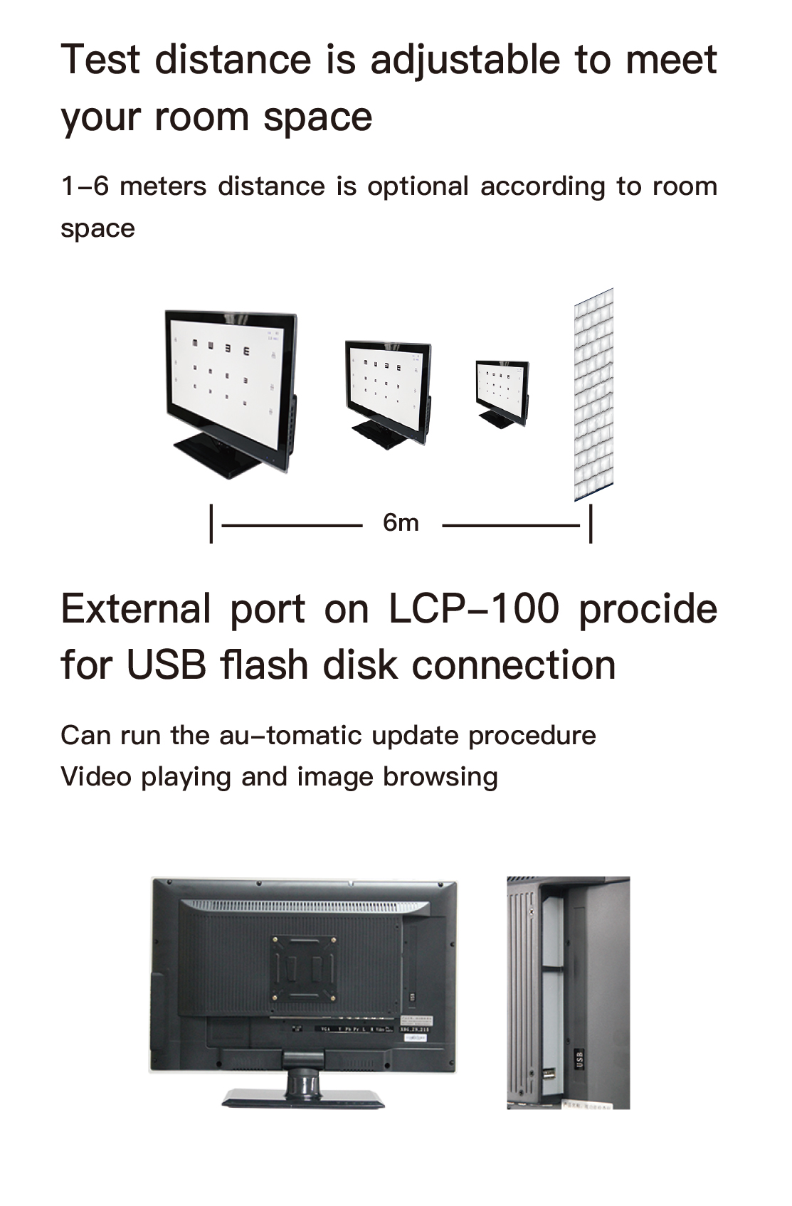 Multi-functional Lcd Eye Examination Chart Projector | INNORKOM 10