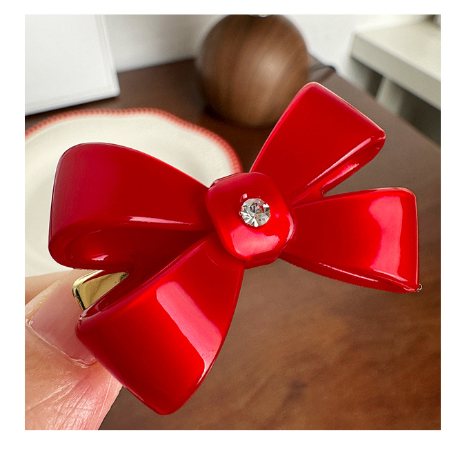 Dowell Girls Sweet Style Bowknot Acetate Hair Pins And Elastic Rope Hair Decoration For Parties Pretty Elegant 22