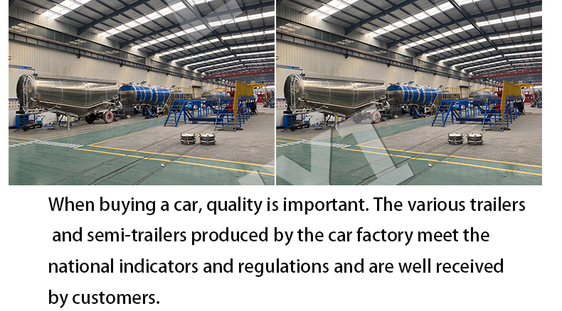 مقطورة ناقلات الوقود الصلب الكربونية 3-ASLE 20-50KL سعة 15