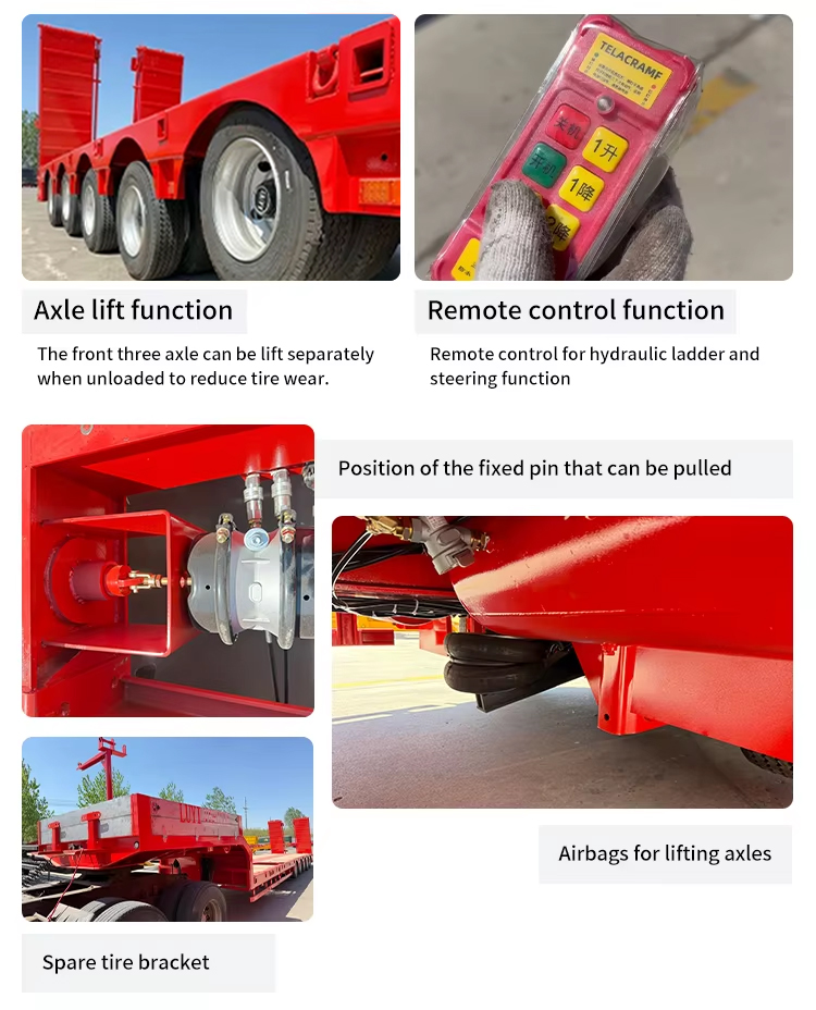 10-ASSLE 120T LOWBOY SEMI TRAILER | لوي 8