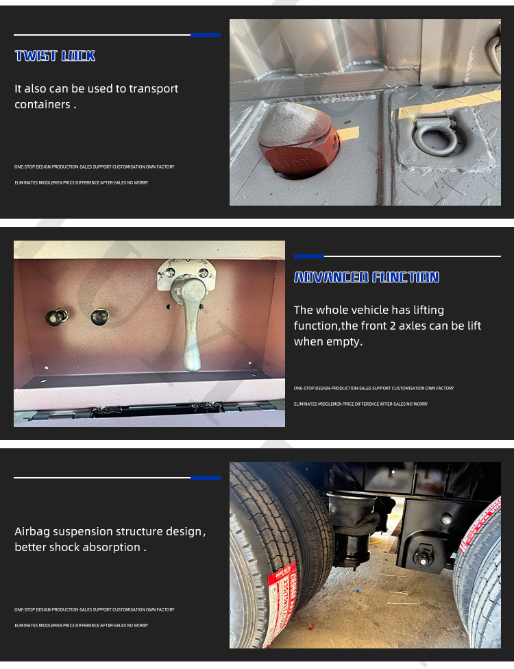 Cortina de contenedor abierta de 130 cbm Semifiler 13