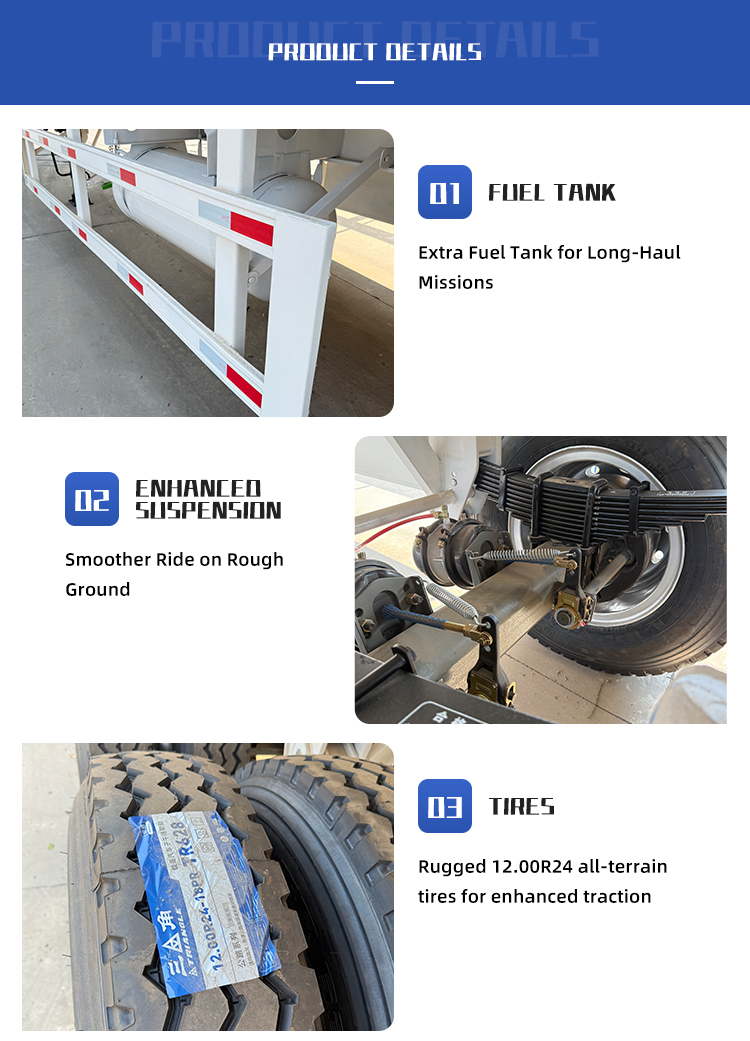 Semreiler de 3 eje de 60 toneladas de pared lateral | Luyi 9