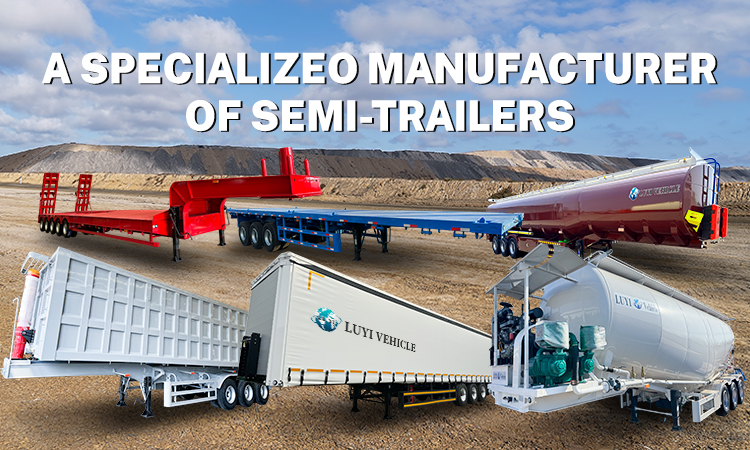 Remorque à benne basculante arrière hydraulique à 6 axes 8