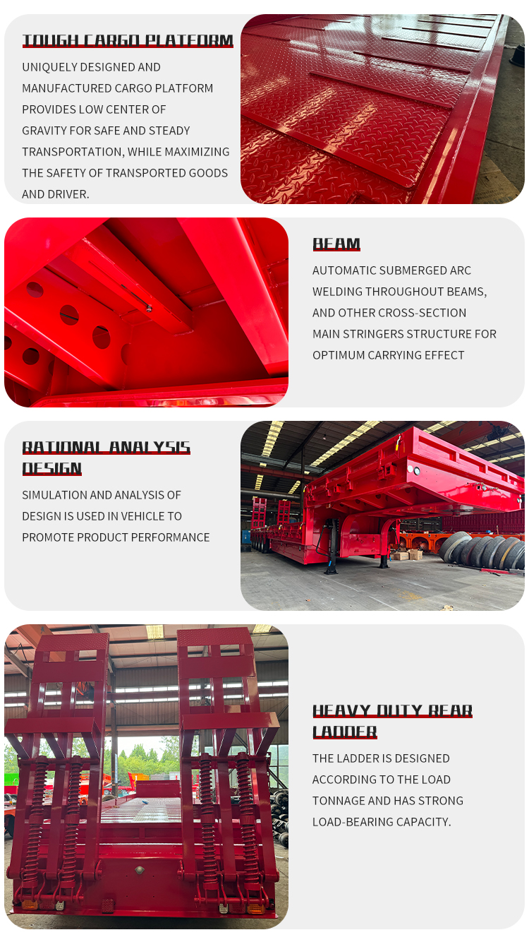 5 Axle 100 Ton Lowbed Semi Trailer | LUYI 9