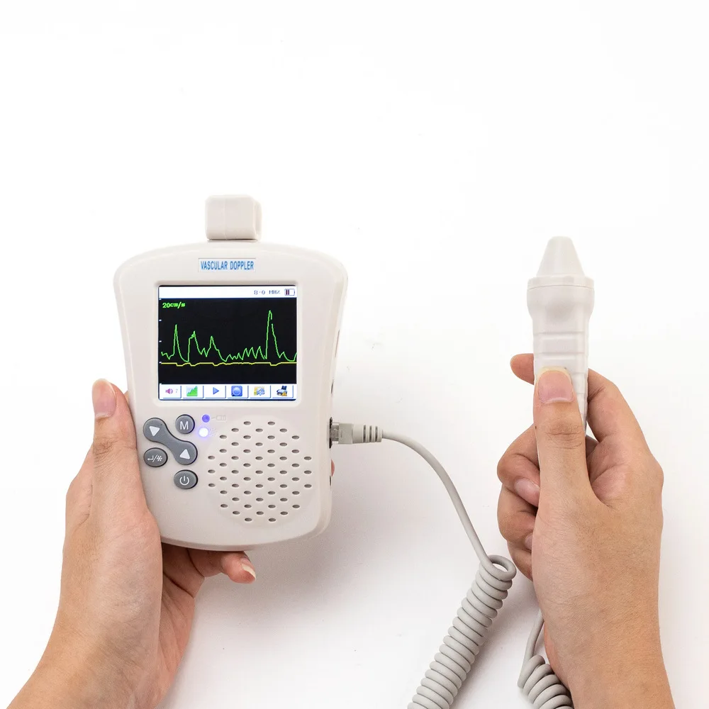 Portable Handheld Doppler Vascular with 8MHz Probe | Vascular Surgery Equipment by INNORKOM 11