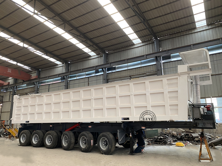 3-axle Bulk Cement Lime Coal Powder Tank Truck 28