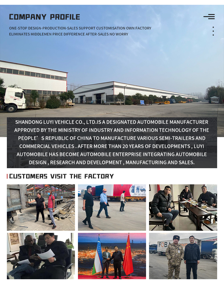 6 محاور الجانبية نصف مقطورة النقل الثقيل البضائع القابلة للتخصيص 17