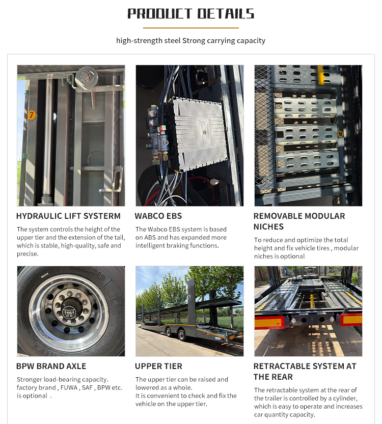 Vehicle Car Transporter Trailer | LUYI 9