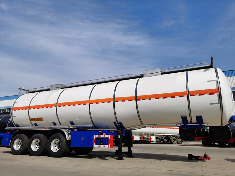 3-axle Bulk Cement Lime Coal Powder Tank Truck 22