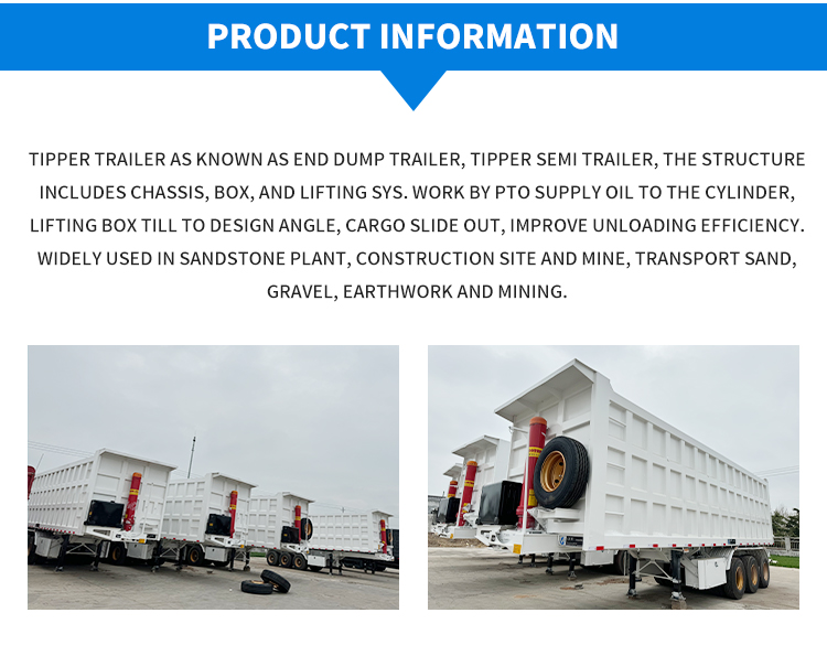مقطورة هيدروليكية عالية الجودة على شكل حرف U. 8