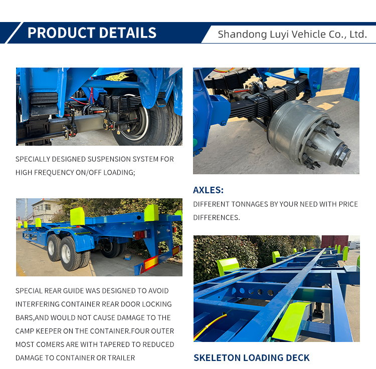 BPW Axle Air Suspension Low Plumped Platfbed Semi Trailer 9