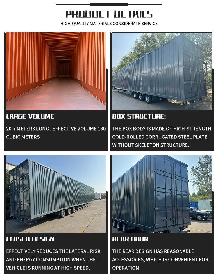 Van de transport de conteneurs | Luyi 9