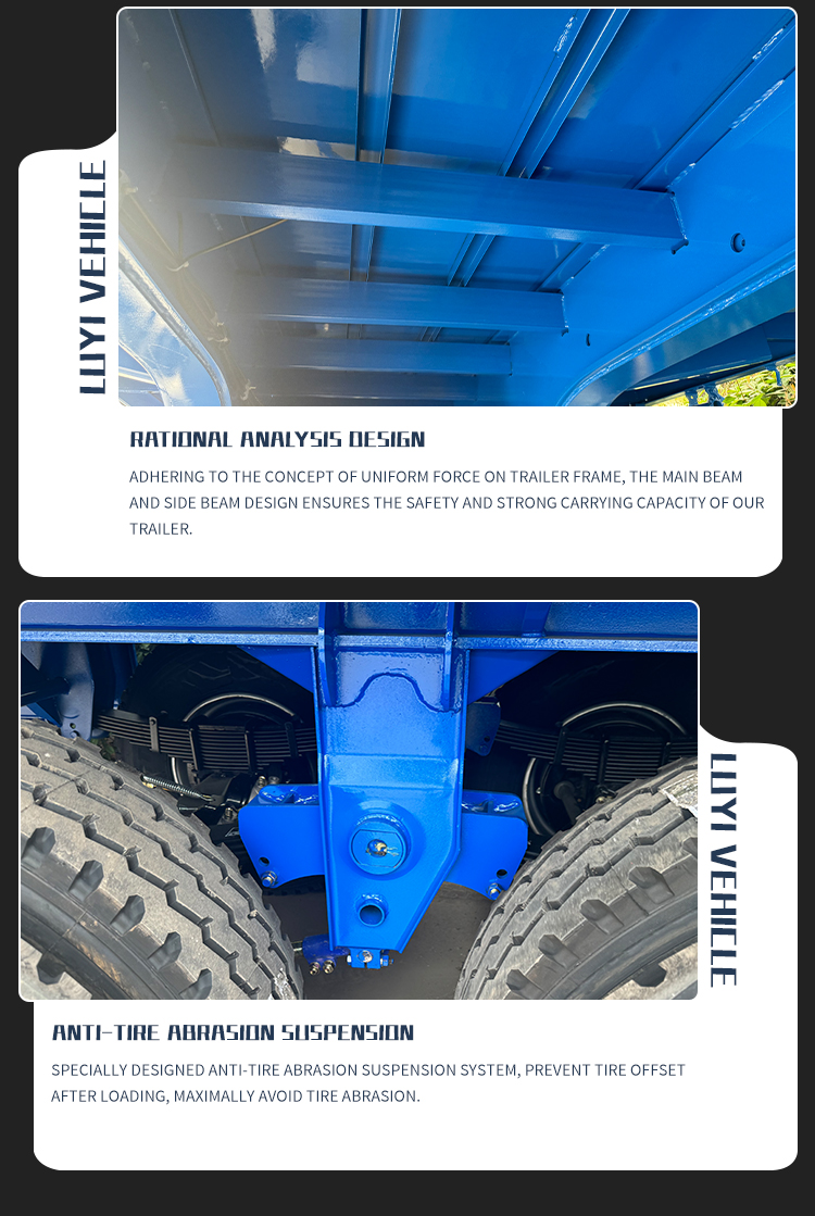 4-осевая регулируемая воздушная подвеска полуприцеп 11