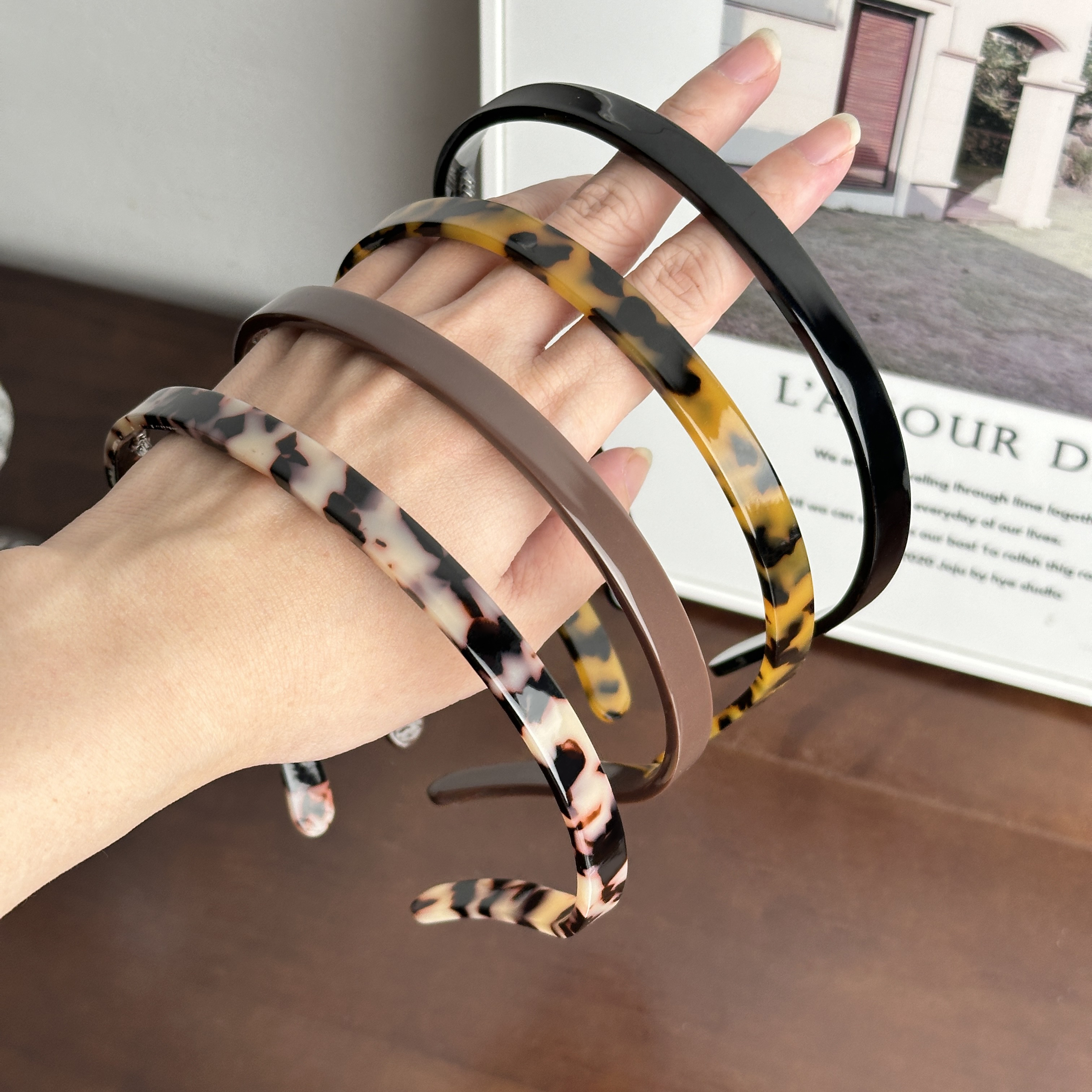 Dowell Wholesale Hot Sale Comfort Fashion Acetate Hairband Hair Accessories For Women 18