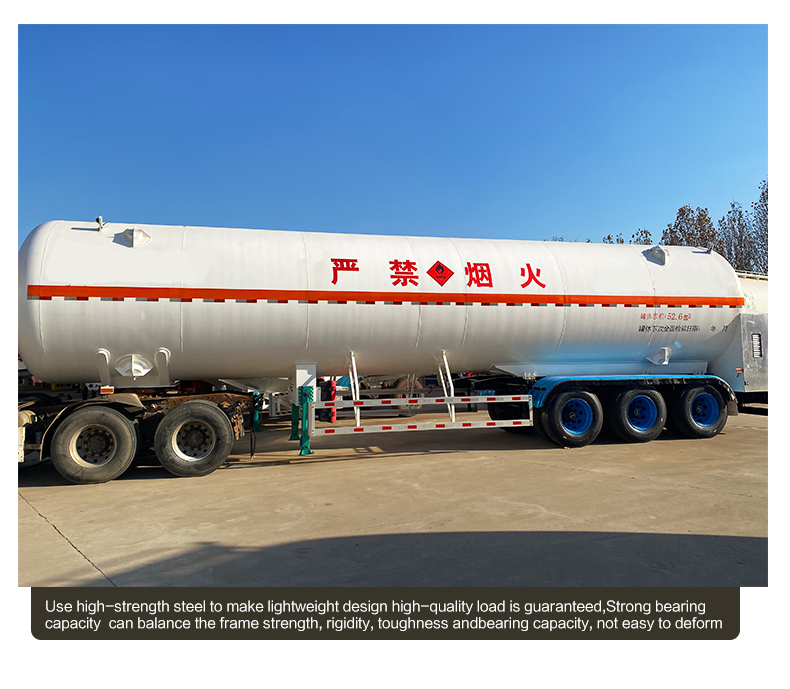 Carbon dioxide Lpg Liquid Gas Lng Tanker Semi Trailer 12