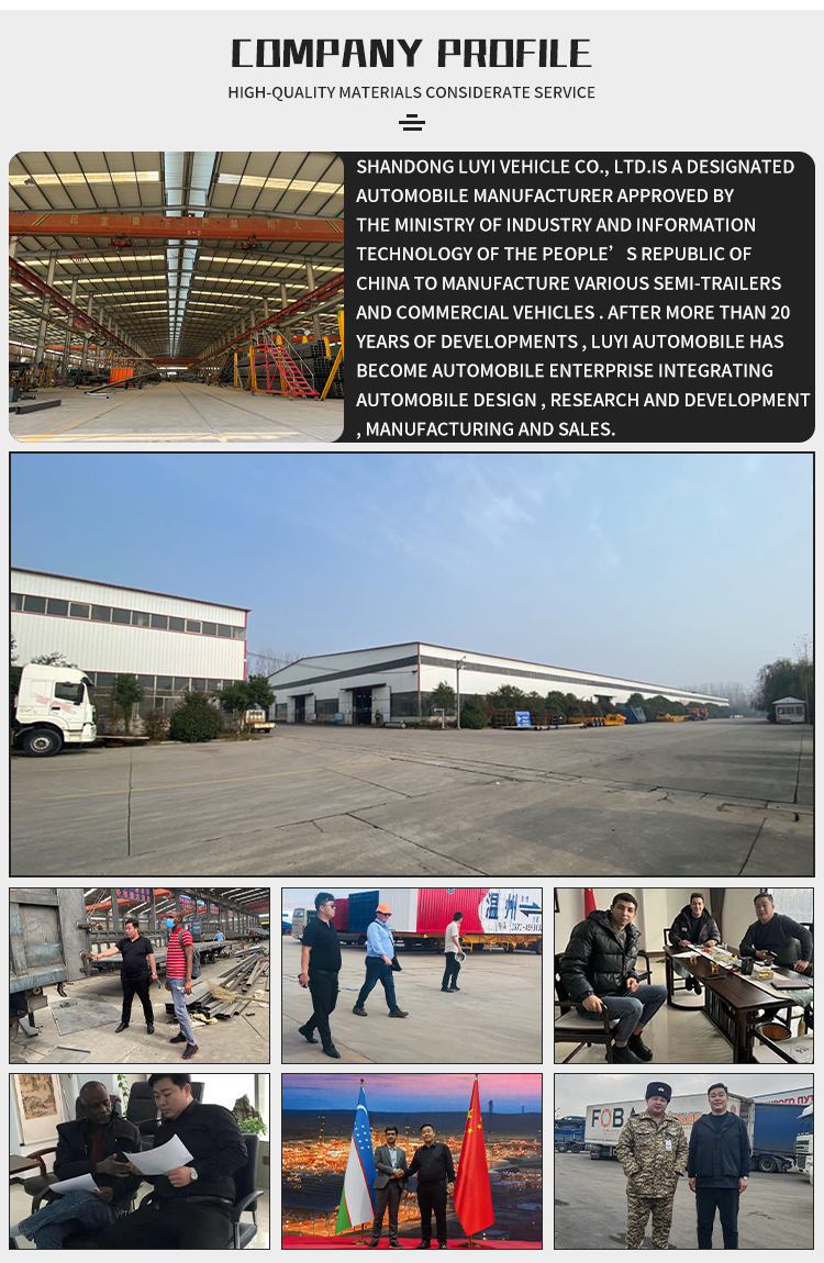 Heavy Duty 3-Axle Side Curtain Semi-trailer 15