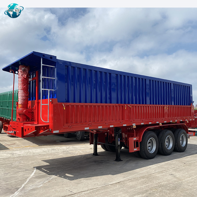 3 Axle 60 Ton Rear-tipping semi-trailer | LUYI 9
