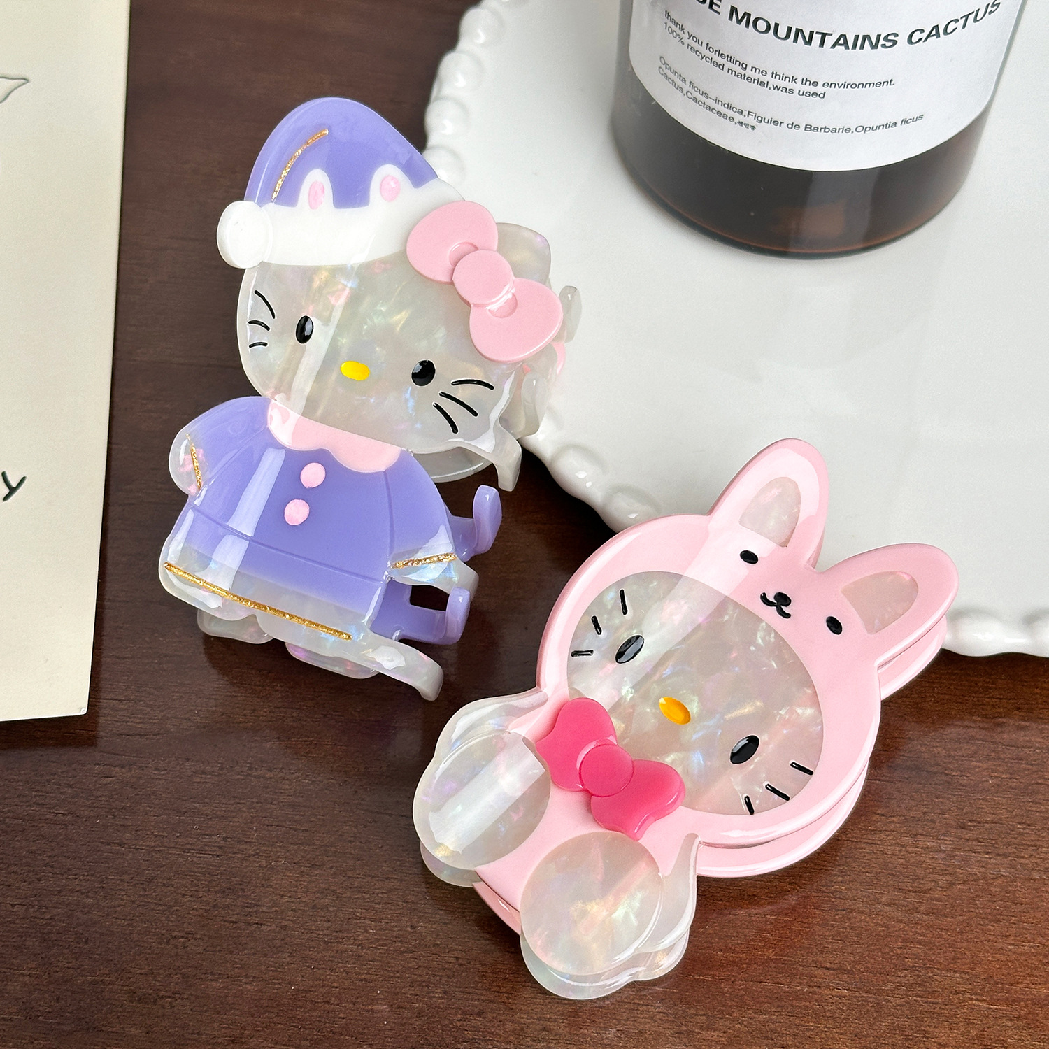 Dowell Cute Cartoon Acetate Hair Claw European Style New Design Hair Decoration Clip Accessories 20