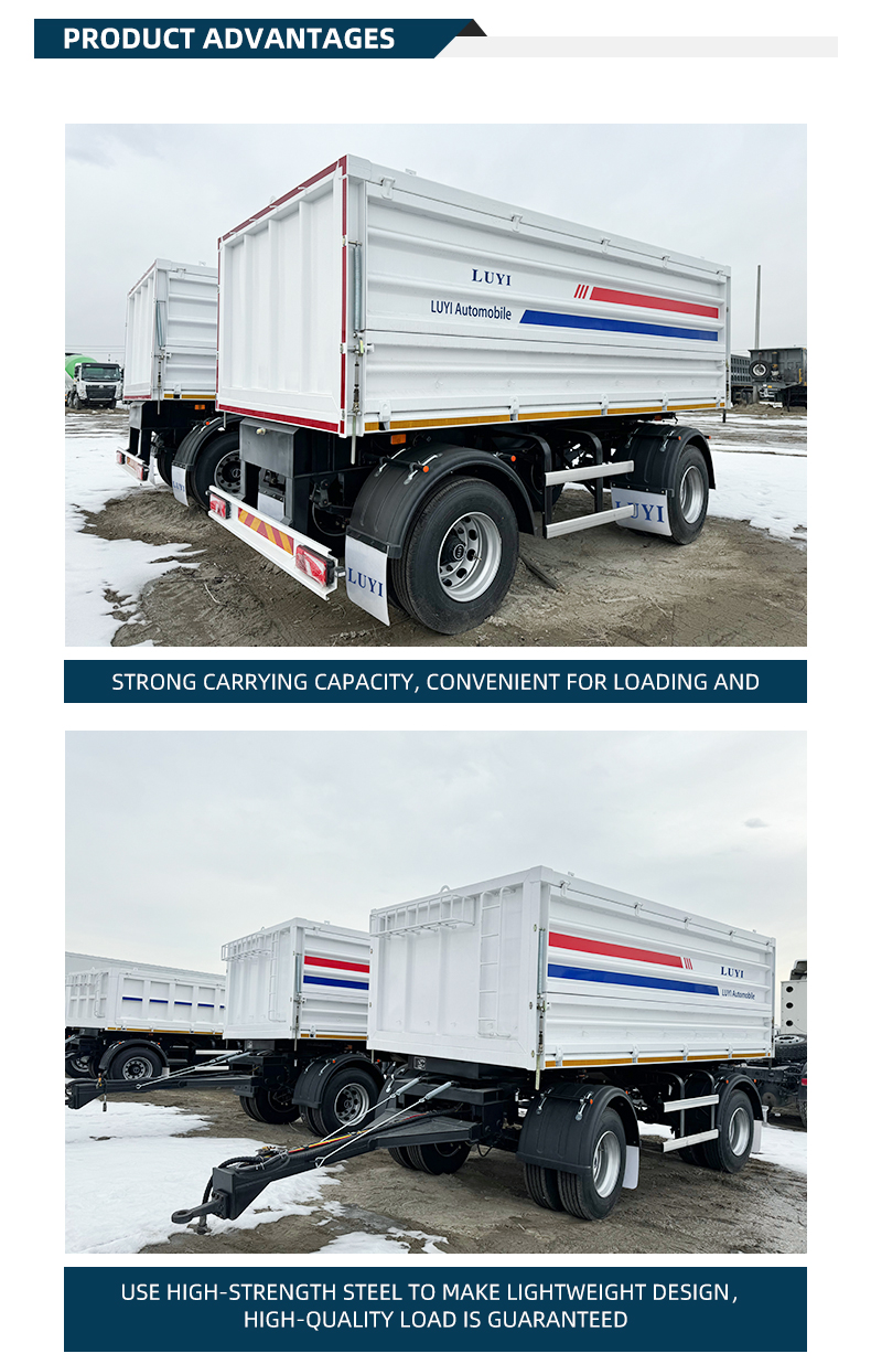 Сельскохозяйственный полный трейлер | Луи 8