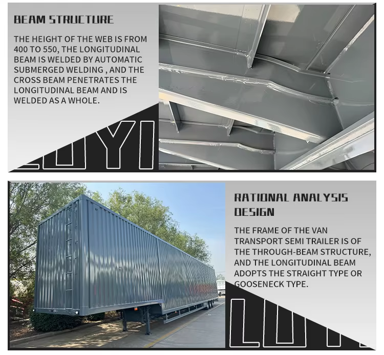 Van de transport de conteneurs | Luyi 11
