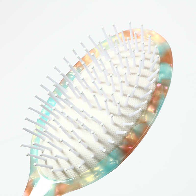 Dowell 2022 Neuer Haushalt Langes Haar Lockiges Antistatisches Luftkissen Kopfhautmassage Acetat Benutzerdefinierter Haarkamm 12
