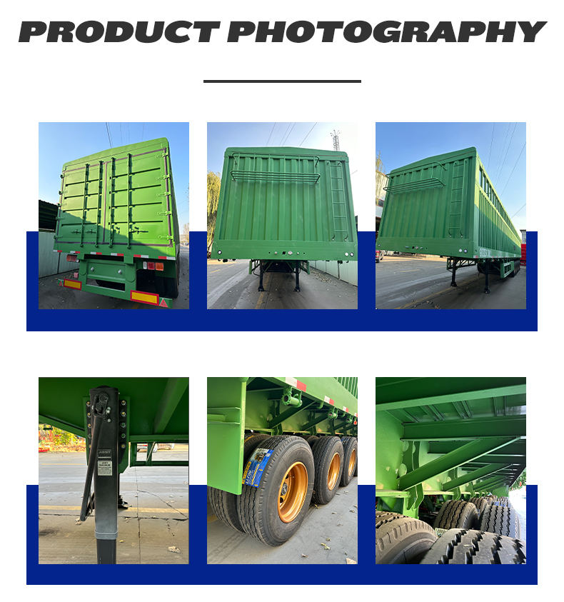 3 Axle Side Wall Fence Semi Trailer | LUYI 10