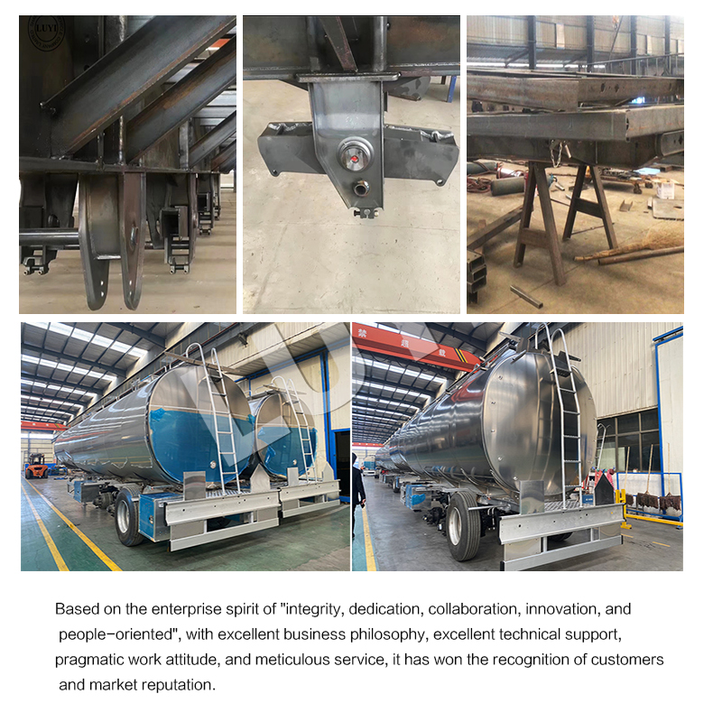 Carbon dioxide Lpg Liquid Gas Lng Tanker Semi Trailer 17