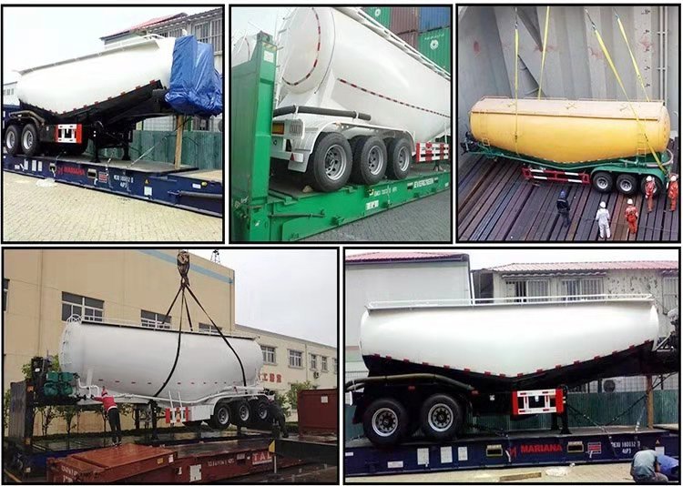 Bulk Grain Harina Silo Tank Truck Semi 18