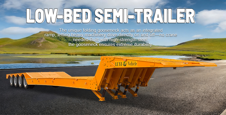 2/3/4-осные складные прицепы-гусиные шеи 9