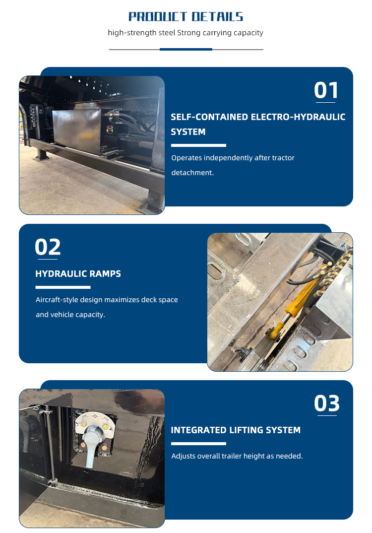 Полуприцеп-цистерна LUYI на 8 автомобилей 9