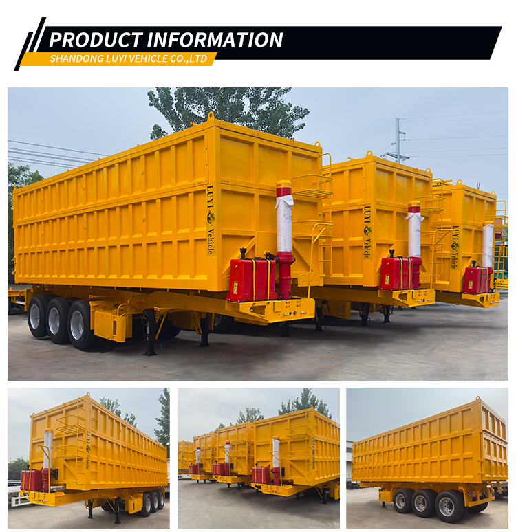 3-оси 40tons тяжелый задний задний полупреды | Луи 15