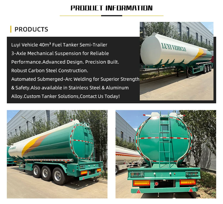 Semirremolque cisterna de combustible con compartimentos de aceite y 2/3 ejes 14