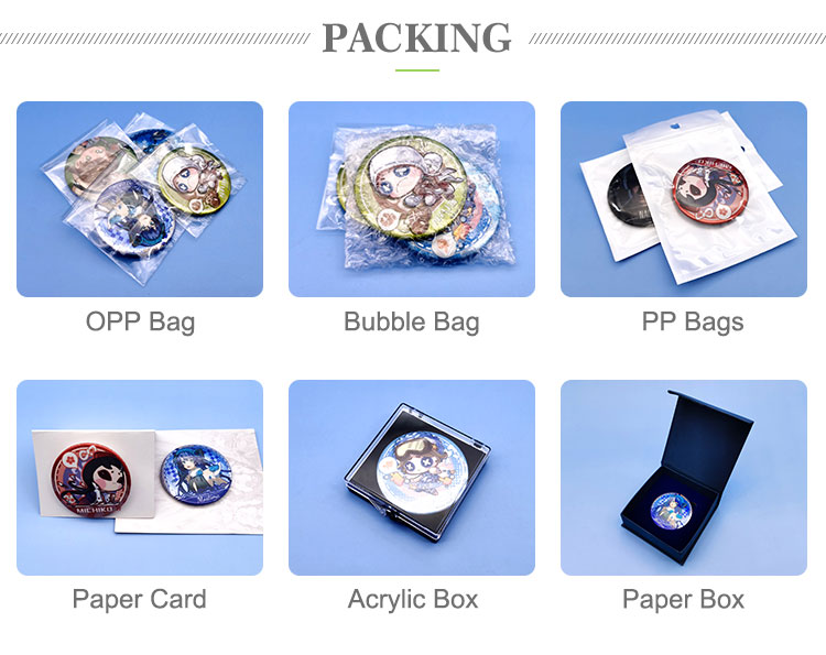 Custom Tin Badges Manufacturer - Low Cost Promotional Pins | EverRichGift 11