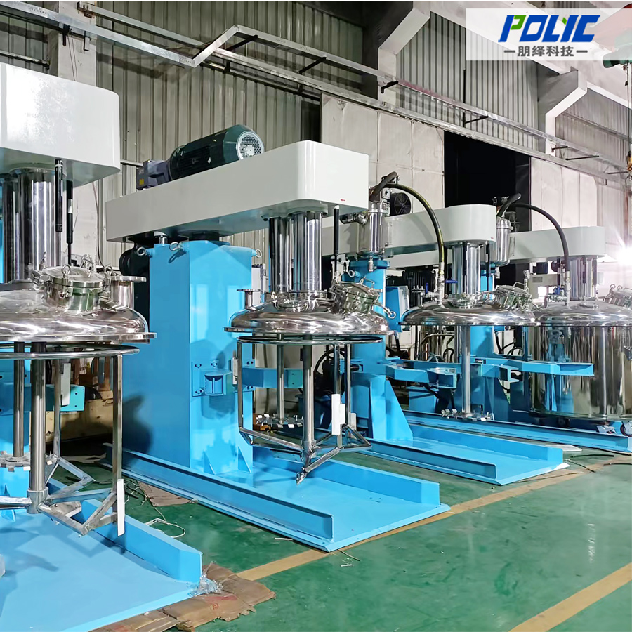 Mezcladora de doble eje tipo mariposa para la mezcla de materiales de alta viscosidad 15