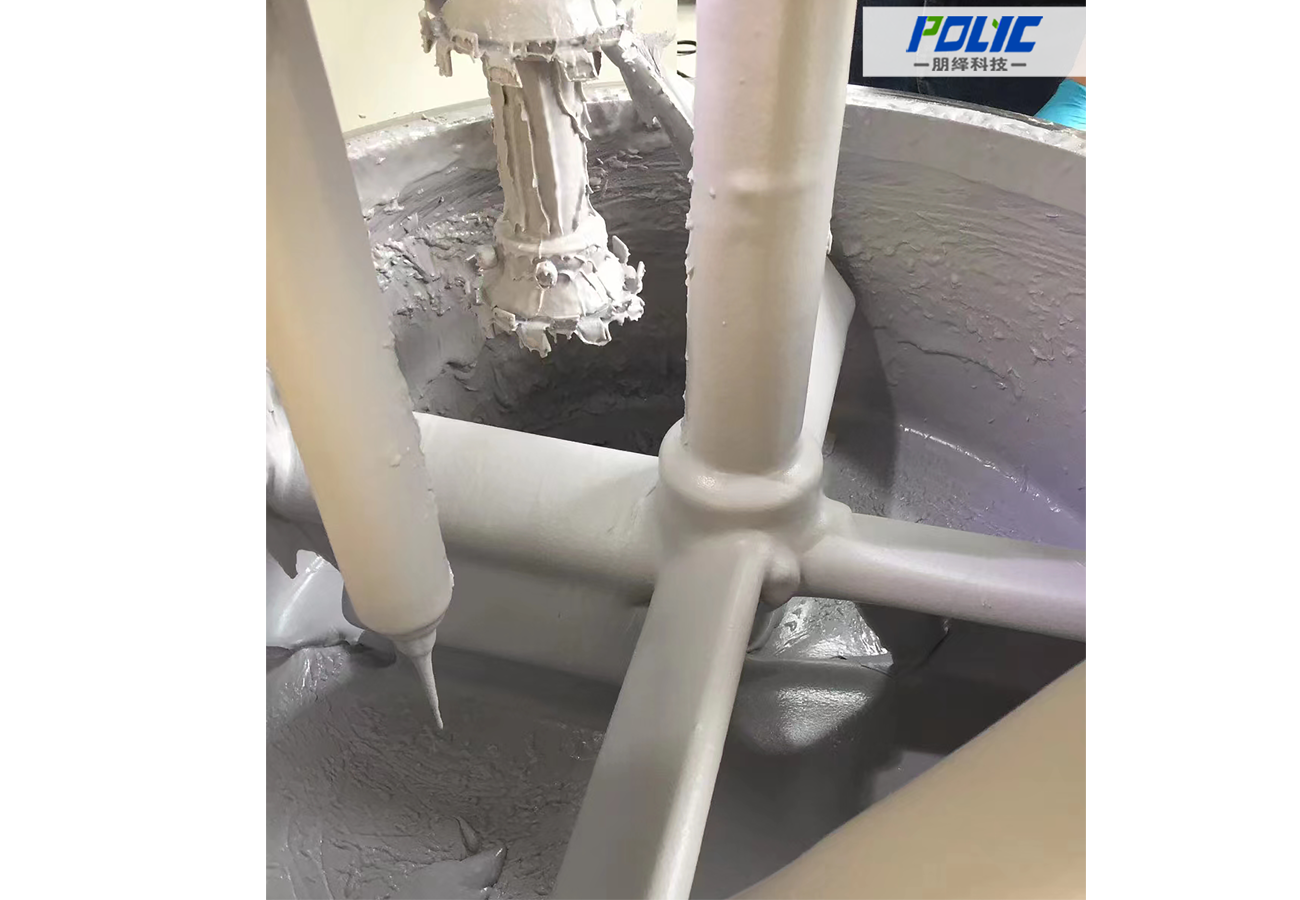 Mezcladora de doble eje tipo mariposa para la mezcla de materiales de alta viscosidad 26