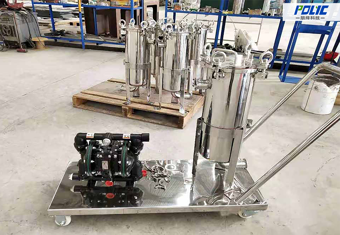 Stainless Steel Pbf Bag Filter Machine For Industrial 11