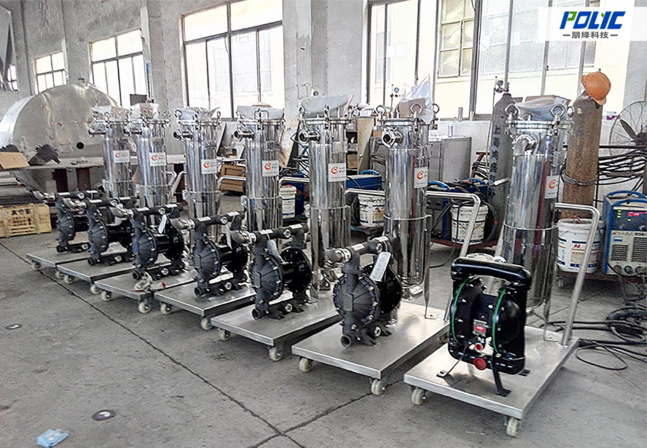 Stainless Steel Pbf Bag Filter Machine For Industrial 13