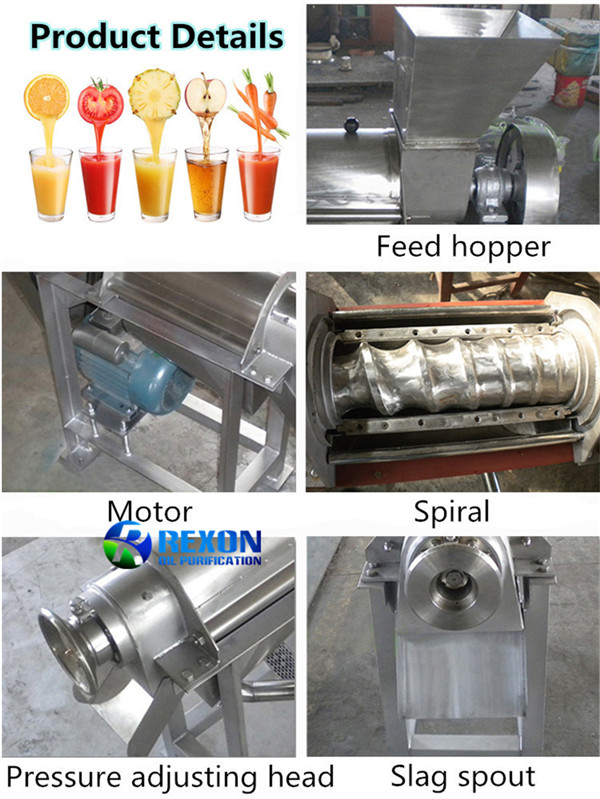 Coconut Milk Extracting Machine Fruit Screw Juicing Machine 3
