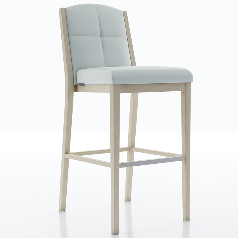 Ịmepụta ikuku nnabata yana Stools Bar mara mma maka ụlọ obibi ndị agadi 3