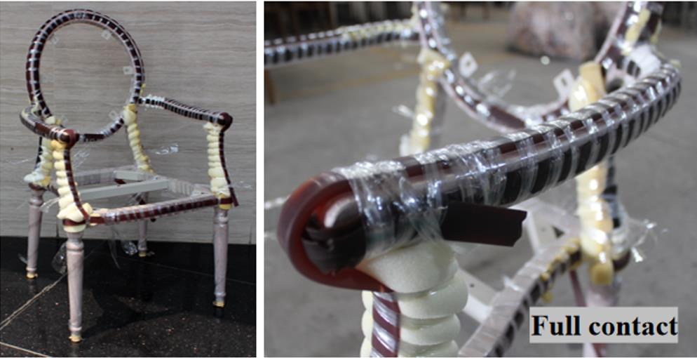 Gelişimi Yumeya Metal Wood rain rain Chair 11