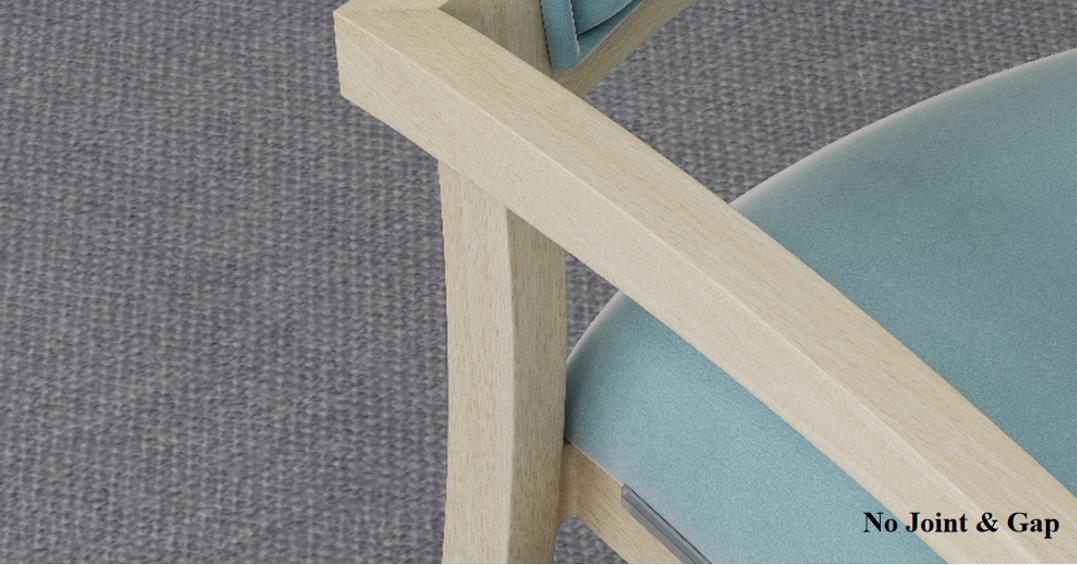 ئارتۇقچىلىقى Yumeya بارلىق سودا ئورۇنلىرىدىكى مېتال ياغاچ دانچە ئورۇندۇق 3