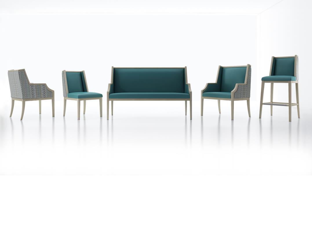 ئارتۇقچىلىقى Yumeya بارلىق سودا ئورۇنلىرىدىكى مېتال ياغاچ دانچە ئورۇندۇق 6