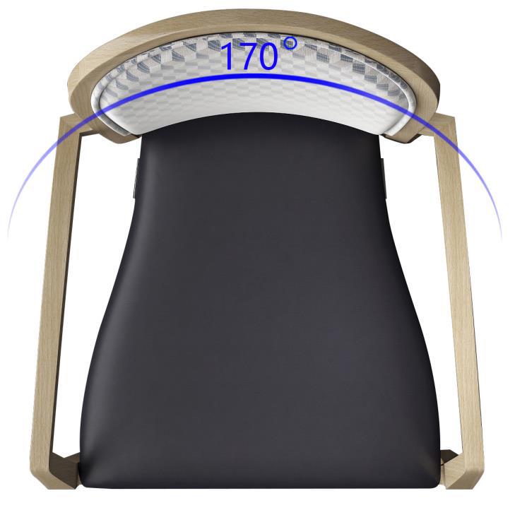 Le confort de Yumeya Sièges de maison de retraite en métal à grain de bois 3