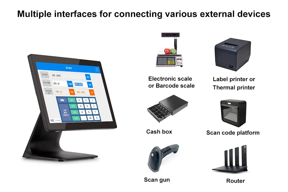 Dual Screen Cash Register