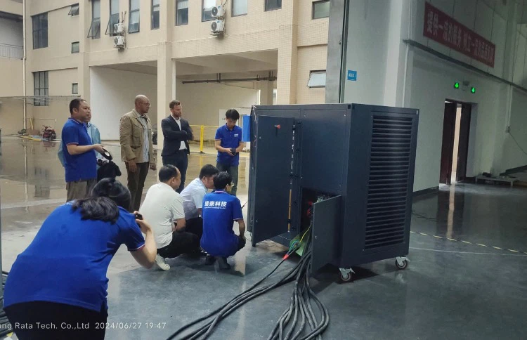 Заводские приемочные испытания нагрузочного стенда мощностью 600 кВт Заводские приемочные испытания нагрузочного стенда мощностью 600 кВт