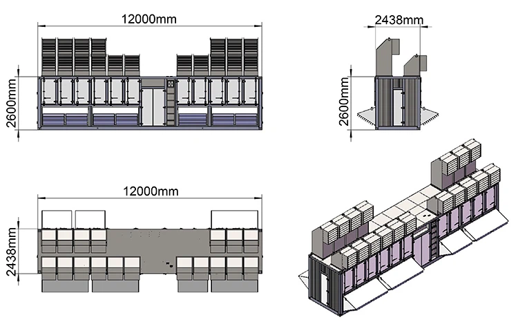 Ngân hàng tải điện trở cao áp 5MW 8