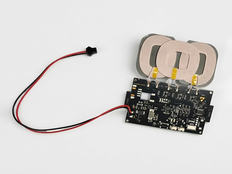Zxy 20W 22W 12V 24V Wireless Charger Module 3 Coils PCBA Circuit Board 6